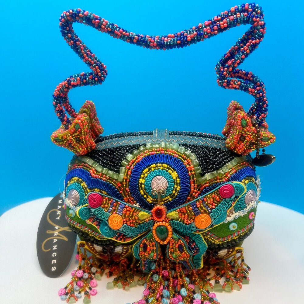 Mary Francis Beaded Purse NWT